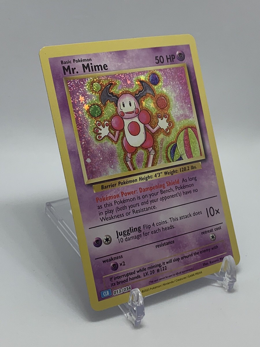 Mr.Children カード レア Pokemon Card Mr. Mime 013/034 Premium Powers Promo HOLO RARE - NM