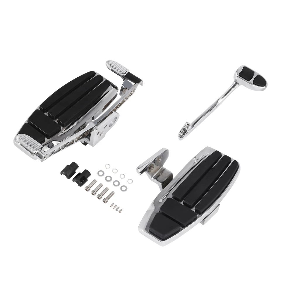 Kit de tablero de pie de conductor para Honda Goldwing GL1800 2001-17 F6B Valkyrie Foto 3 de 4