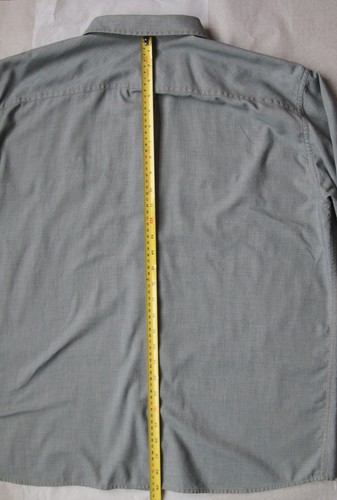 Camisa Denim/Cambray Patagonia Algodón Orgánico Manga Larga XL Azul Gris - Imagen 14 de 22