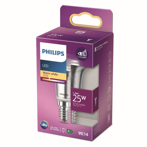 Philips LED Glas Reflektor R50 1,4W = 25W E14 105lm Lampe Warmweiß 2700K FL 36° - Bild 2 von 2