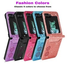 Luxury Glitter Wallet Case For Samsung Galaxy ZFlip6 ZFlip5 ZFlip4 ZFlip3 5G