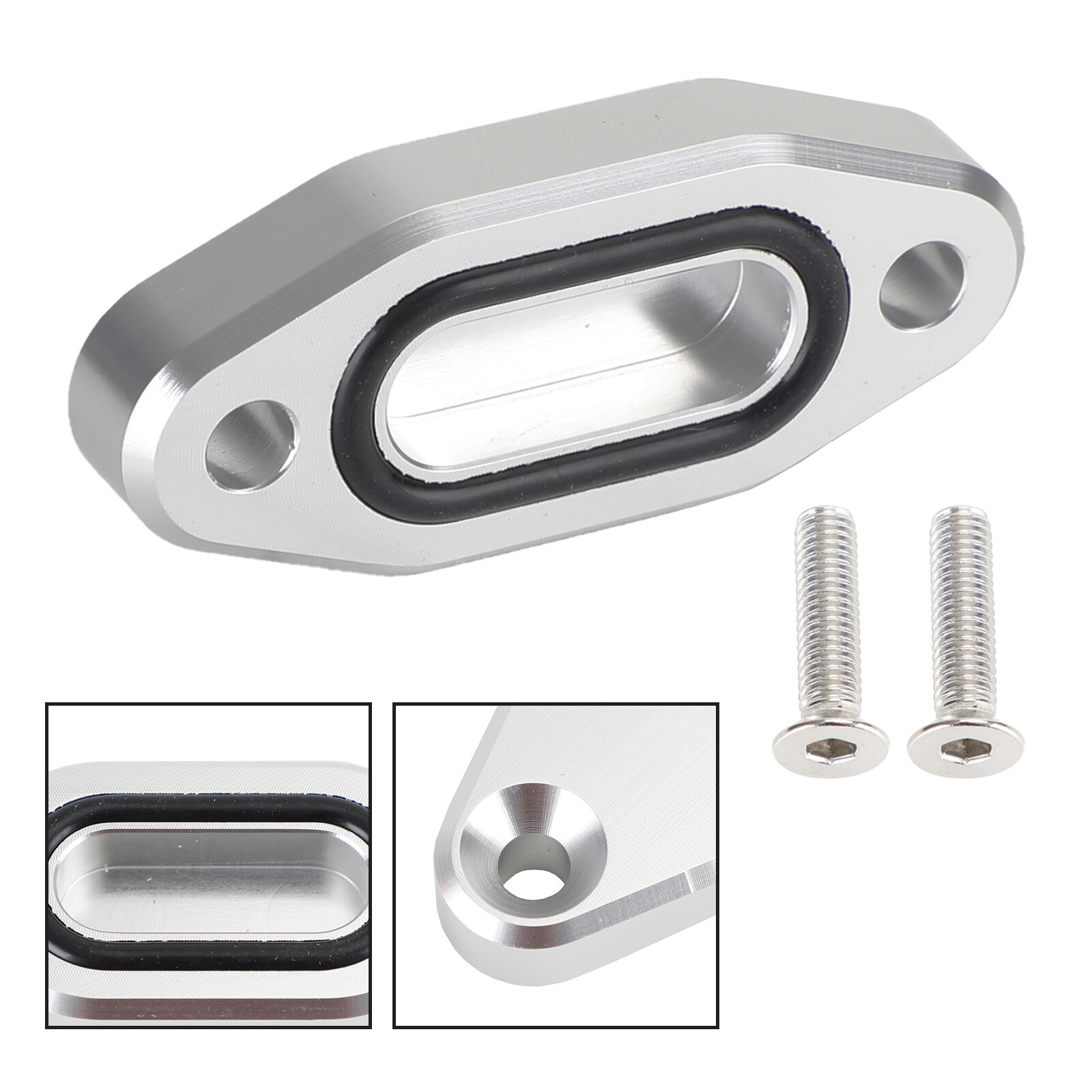 LS Oil Cooler Block Off Plate for LS Engines 4.8L-6.2L 1997-2023