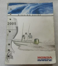 2005 Honda Marine Rigging Guide Manual PPD53343-D TM020