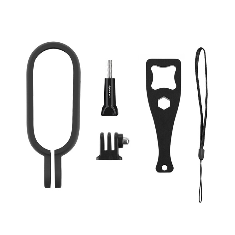 PULUZ Plastic Protective Frame & Tripod Adapter for Insta360 GO 2