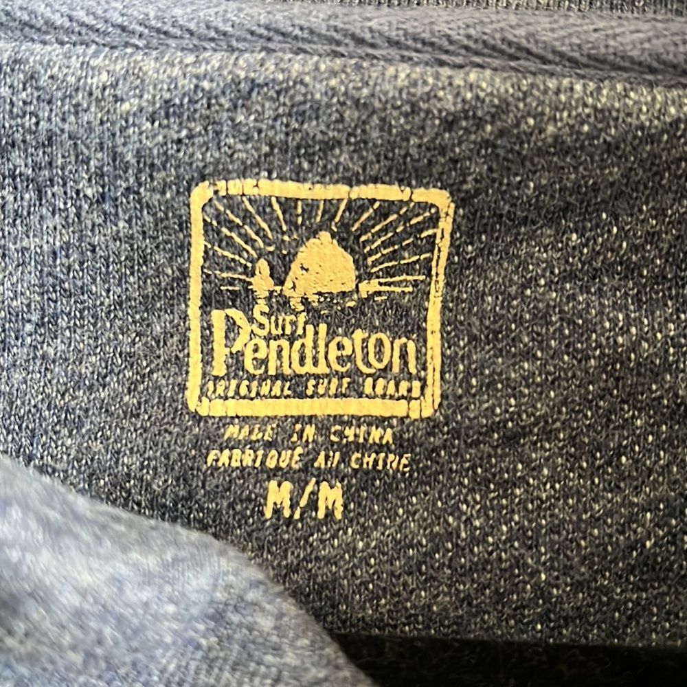 Surf Pendleton Shawl Collar Pullover Sweater - image 4