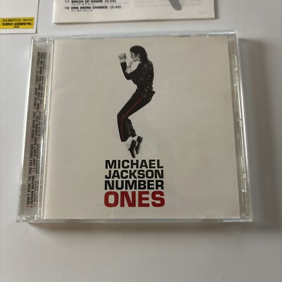 Michael Jackson - Number Ones (CD, 2003) Japan Obi Eicp-333 | eBay