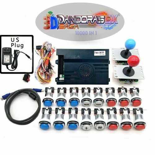 Arcade Machine 2 Player 10000 IN 1 Pandora Saga EX box 3D DIY Home Cabinet kit - Picture 7 of 9