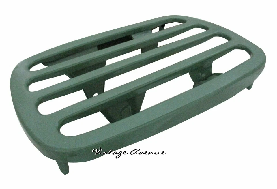 Guardaequipaje porta ruedas guardabarros asiento trasero honda c100 ca100 c102 ca102 - verde Foto 3 de 4