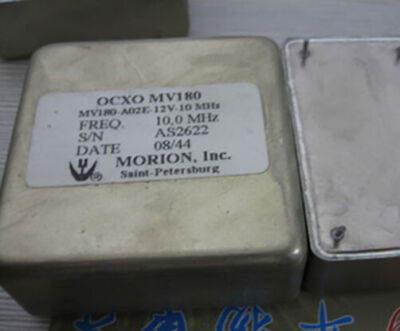 1PC morion MV180 10MHz OCXO 12V Test OK #A6-29