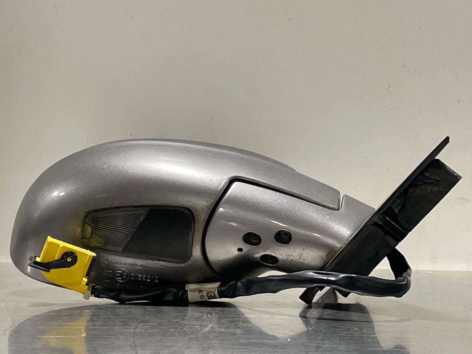 2006 Maserati Quattroporte OEM Right Hand Passengers Side Power Door Mirror Gray