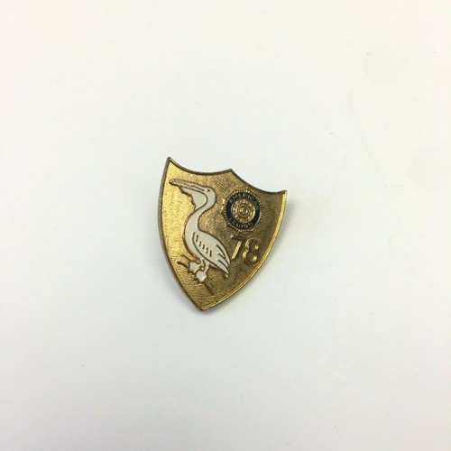 Vintage American Legion 1978 Pelican Gold Tone Pin Shield Shape ...