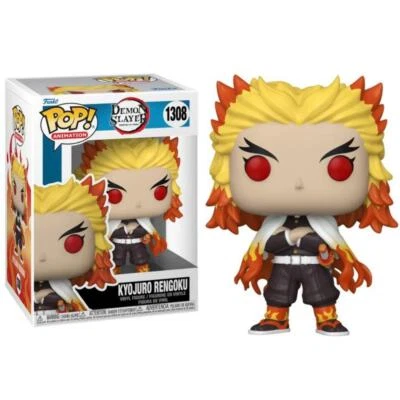 FUNKO POP ! ANIMATION DEMON SLAYER - (1308) KYOJURO RENGOKU FIGURE VINYL 9CM