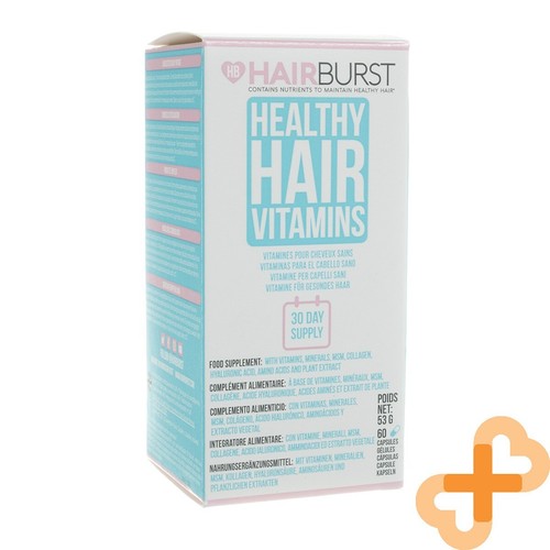 HAIRBURST Vitamins for Healthy Hair 60 Capsules Supplement Collagen MSM - Picture 21 of 24