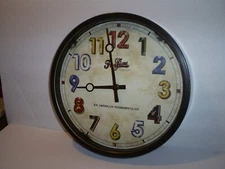 Beautiful 12" Wall Clock By Firstime Manufactory.