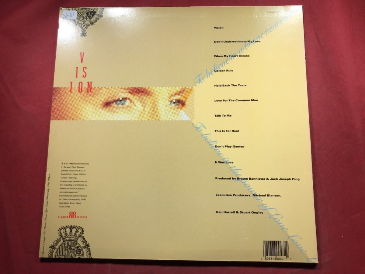 S1-81 CHRIS EATON Vision . 1986 | eBay