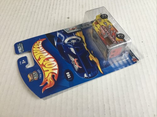 2003 Hot Wheels Ambulance Final Run 2/12 #196 Yellow Metal Collection - Picture 4 of 6