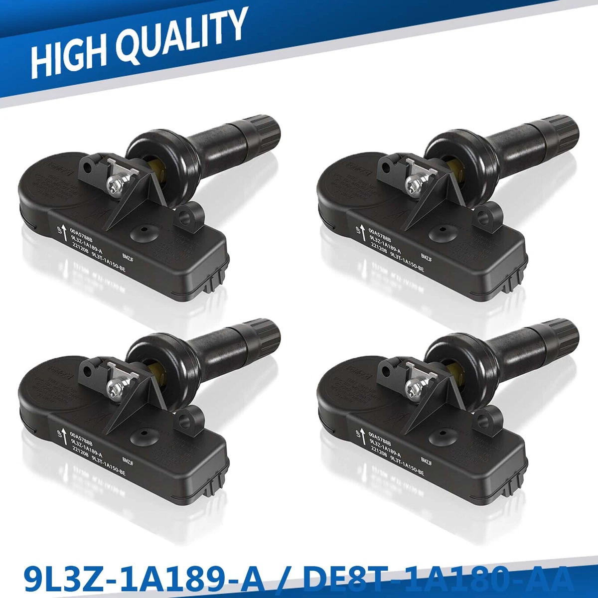 4PCS Genuine Motorcraft TIRE PRESSURE MONITORING SENSOR OEM TPMS