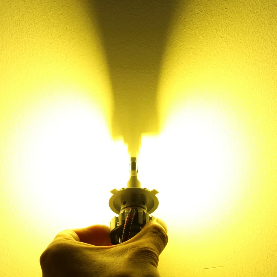 Allá Lighting LED X-treme AMARILLO 9003 H4 Bombilla Faro para Carcasa Reflector Foto 2 de 4