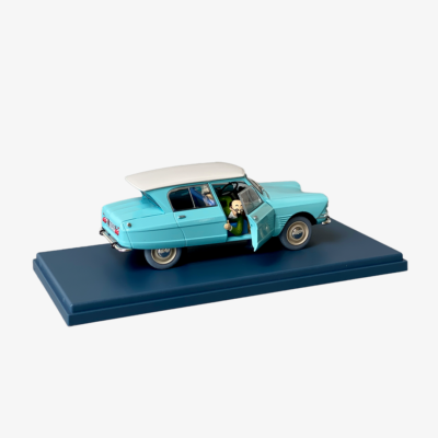 HERGE TINTIN Doctor's Citroen Ami 6 #18 Car Figure 1/24 Authentic