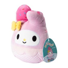 Original Squishmallows HELLO KITTY MY MELODY SUMMER TREATS 6.5" PLUSH  NWT
