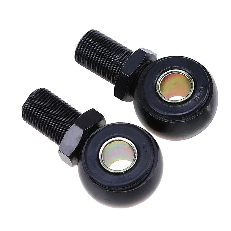 Par de adaptadores de extremo de orificio redondo de 63 mm/2,48" para amortiguador universal de motocicleta Foto 4 de 4