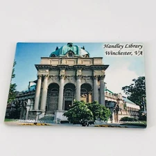 Winchester VA Handley Library Souvenir Refrigerator Magnet
