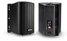 Gemini GHSI BT Outdoor Speakers, Waterproof, Wall Mount - Black - Brand New