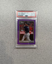 2022 Panini Three And Two #57 Jose Ramirez Two Strikes /2 PSA 8 ALL STAR RARE