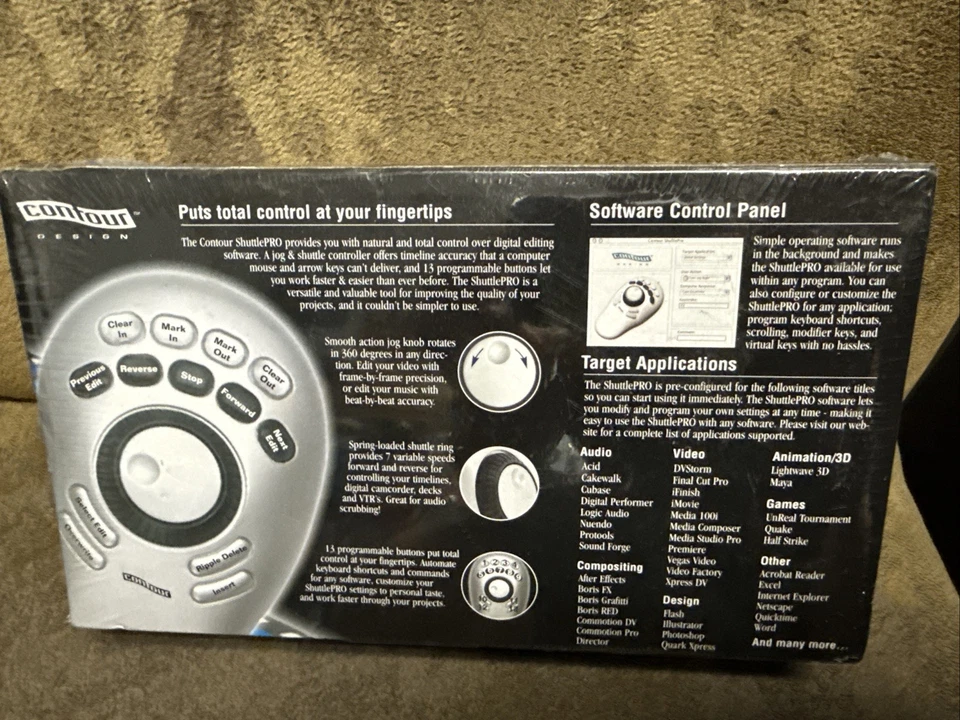 Contour Design Shuttle PRO SP-JNS Multimedia USB Editing Controller NOS - Image 2 of 4
