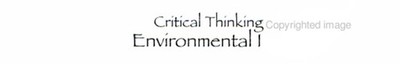 Critical Thinking About Environmental Issues - Global Warming (hardcover edition