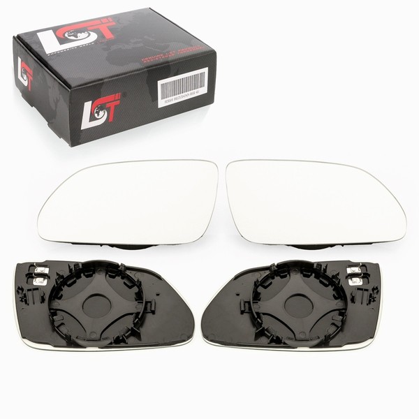 2X Seitenspiegel Glas Links Rechts Elektrisch Beheizbar Set FüR VW Polo 9N 05-10-image
