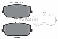 Bremsbelagsatz BremsklöTze FüR Mazda MX-5 III NC ND Fiat 124 Spider 348_