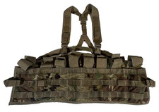US Army OCP Multicam MOLLE II Tactical Assault Panel TAP Chest Rig Harness Vest