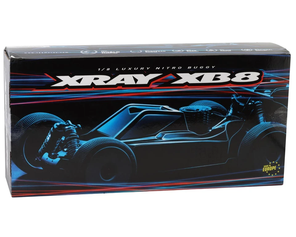 XRAY XB8 2025 1/8 Nitro 4WD Off Road Competition Buggy Kit [XRA350020-C] - Image 4 of 4