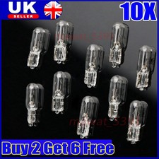 10PCS 286 Dashboard Car Light T5 Minature Bulb Bulbs 12v 1.2w Capless Wedge
