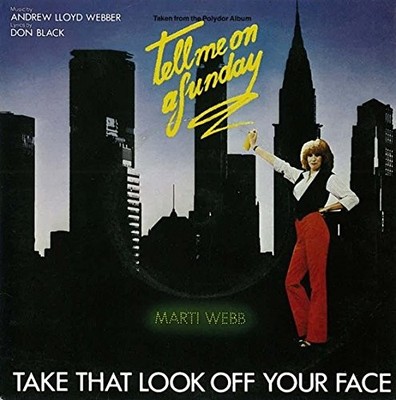Marti Webb - Take That Look Off Your Face - Used Vinyl Record 7 - G8100z