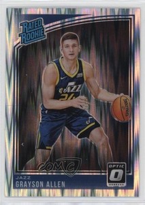 2018-19 Panini Donruss Optic Rated Shock Prizm Grayson Allen #156 Rookie RC