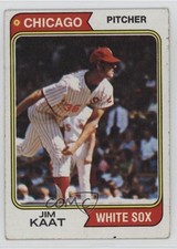 1974 Topps Jim Kaat #440 HOF 1oa8