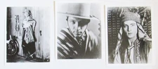 LOT OF SEVEN RUDOLPH VALENTINO PHOTO  STILLS - 1920'S