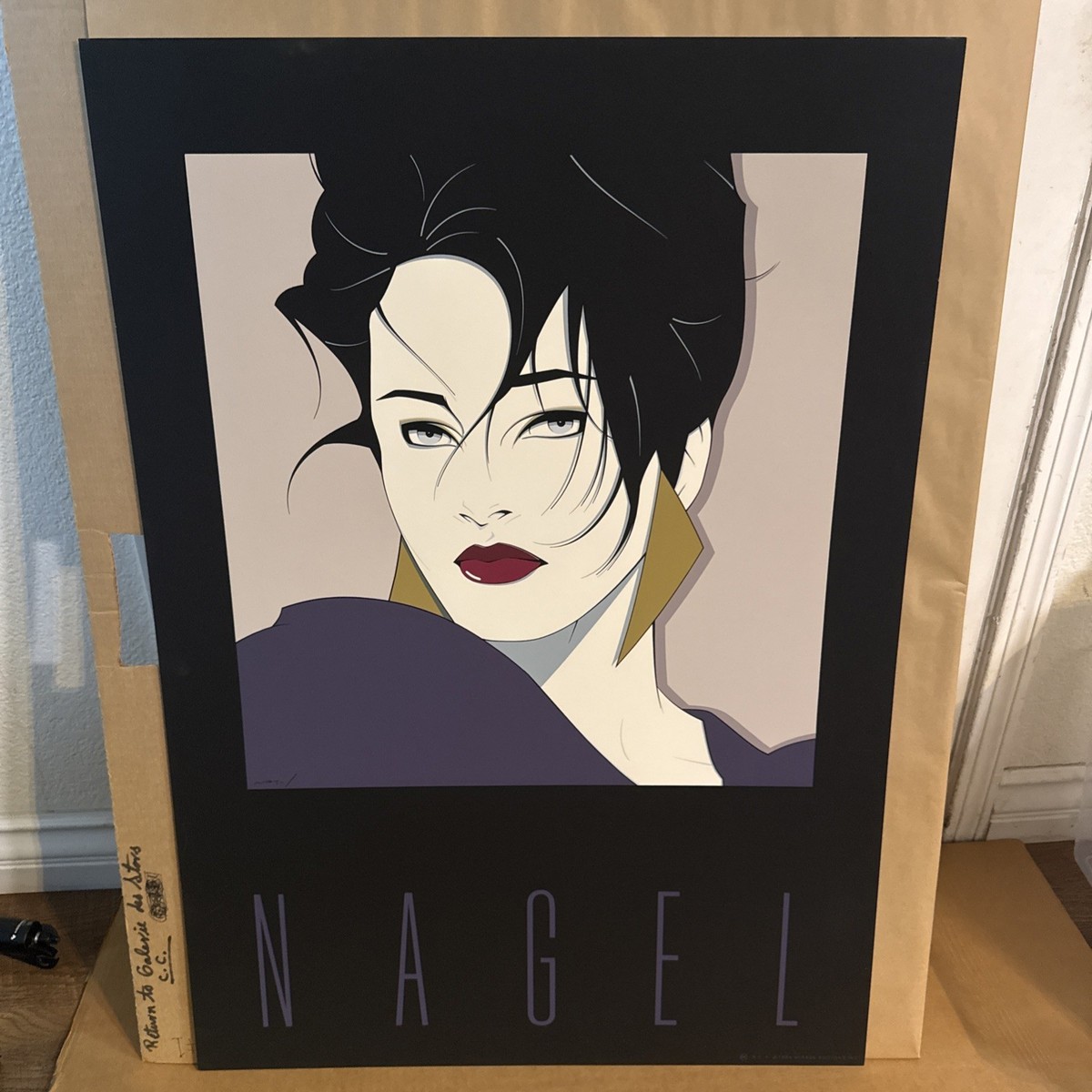 Patrick Nagel NC1 24x34 Serigraph Poster LE 3500 Print-Signed NC-1