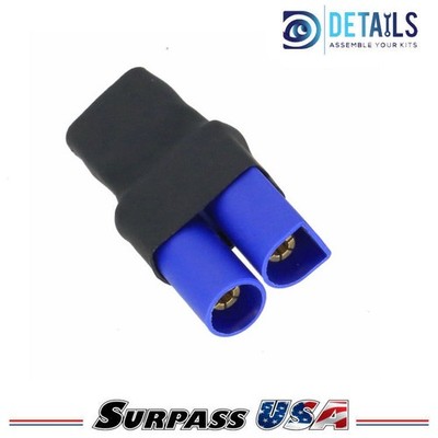 EC5 Male to T-Plug (Deans) Female  Adapter for RC Lipo Batteries (1pc)