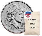 New Listing2026 Semiquincentennial Dimes P & D Emerging Liberty 26SDB Bag - IN STOCK / HAND