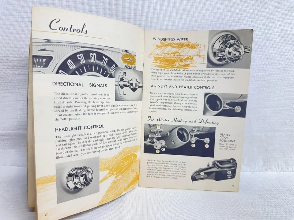 Oldsmobile 88 1954, Super 88, 98 manual original del propietario Foto 4 de 4