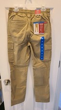 Levi  s Youth Pull-On Waistband Kids Cargo Pants Stretch Khakis Size 12 NEW