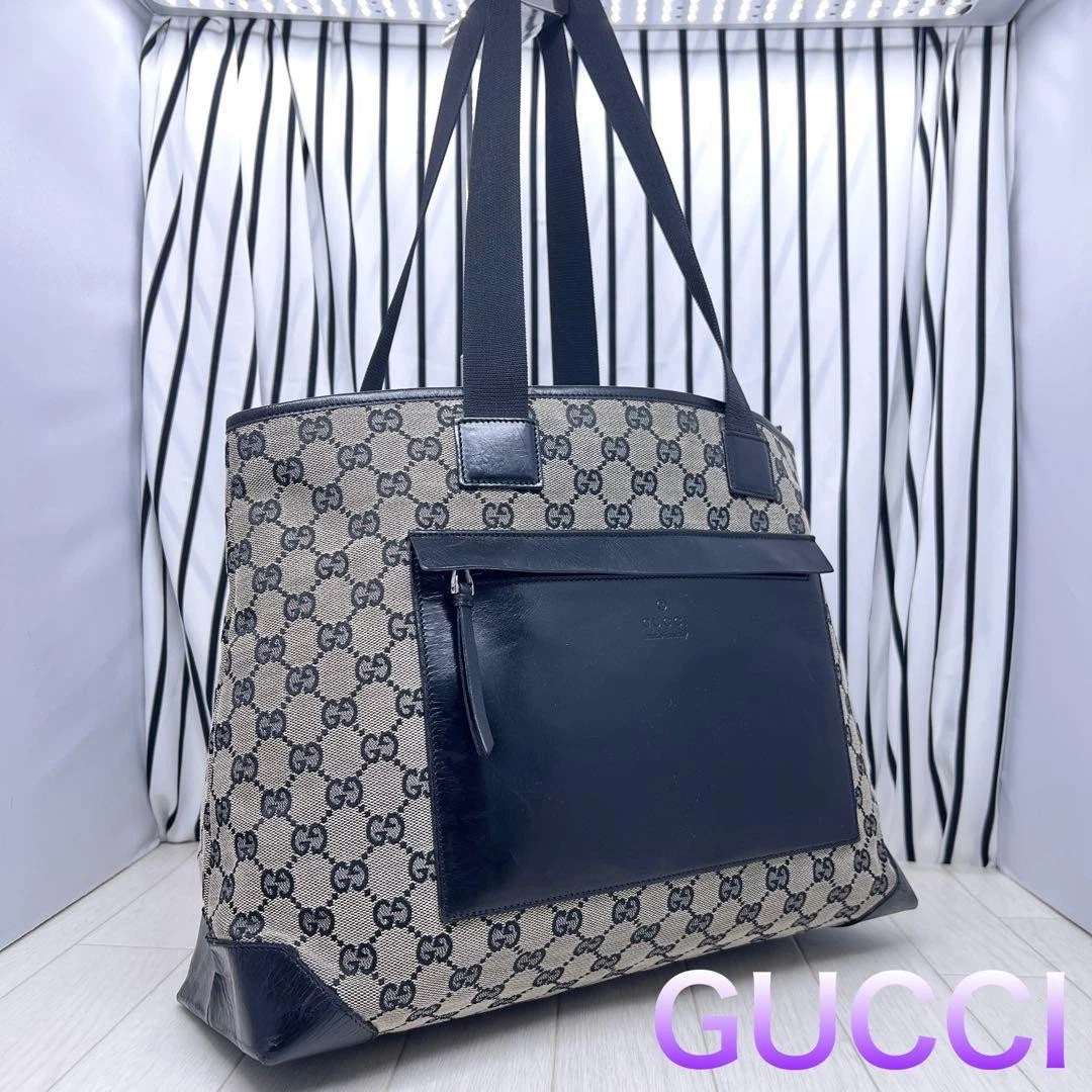 Sac fourre tout Gucci X Gucci motif Gg avec compartiment A4 sac à main créateur luxe