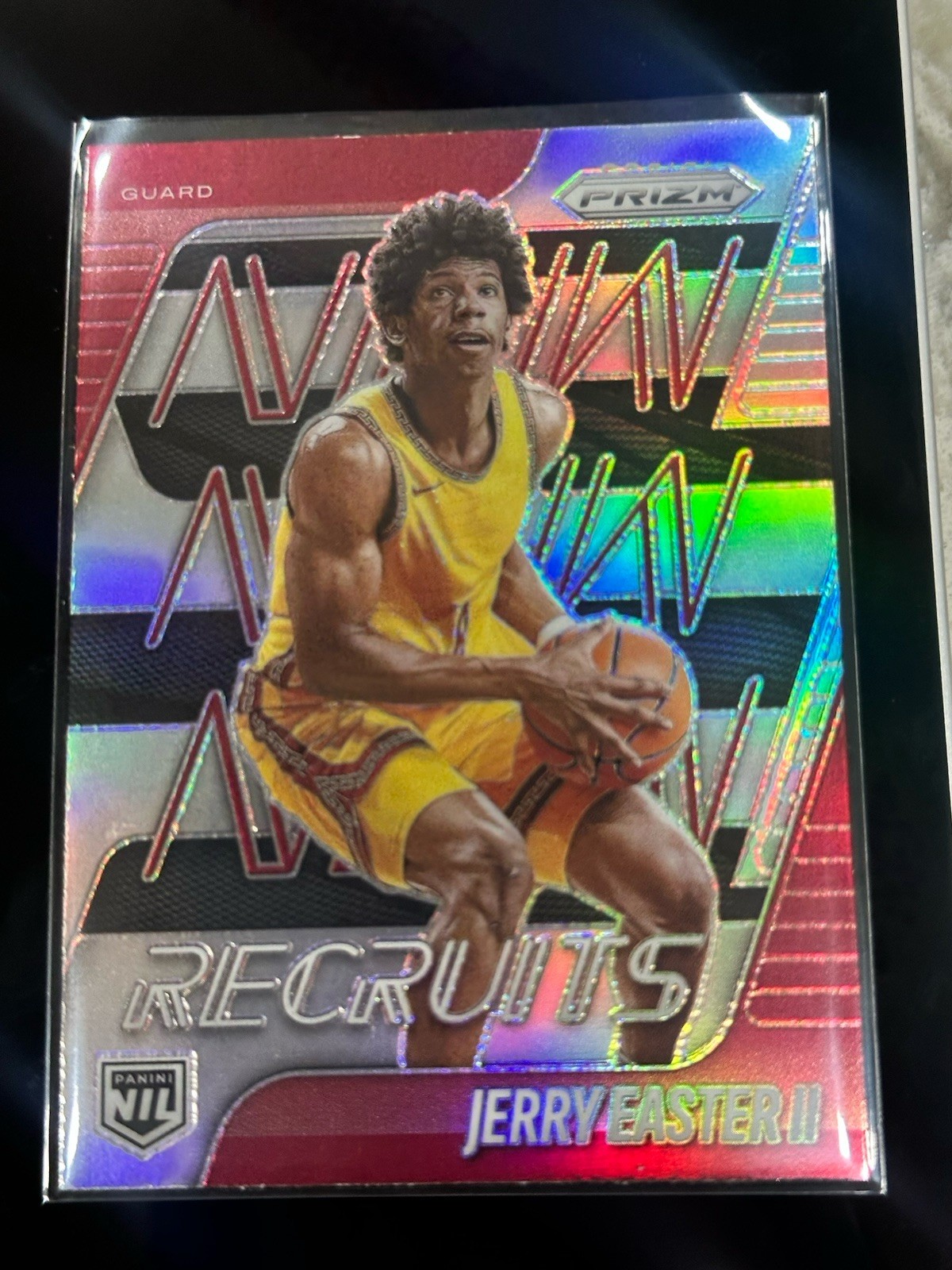 2025-26 Panini Prizm Basketball - New Recruits Jerry Easter II #6 Silver Prizm