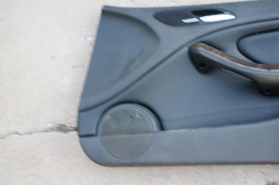 Panel de puerta de pasajero delantero derecho negro OEM BMW E46 cupé 02-05 325ci 330ci Foto 2 de 4