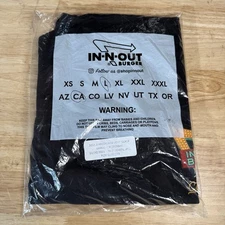 2021 In N Out T Shirt California Black 