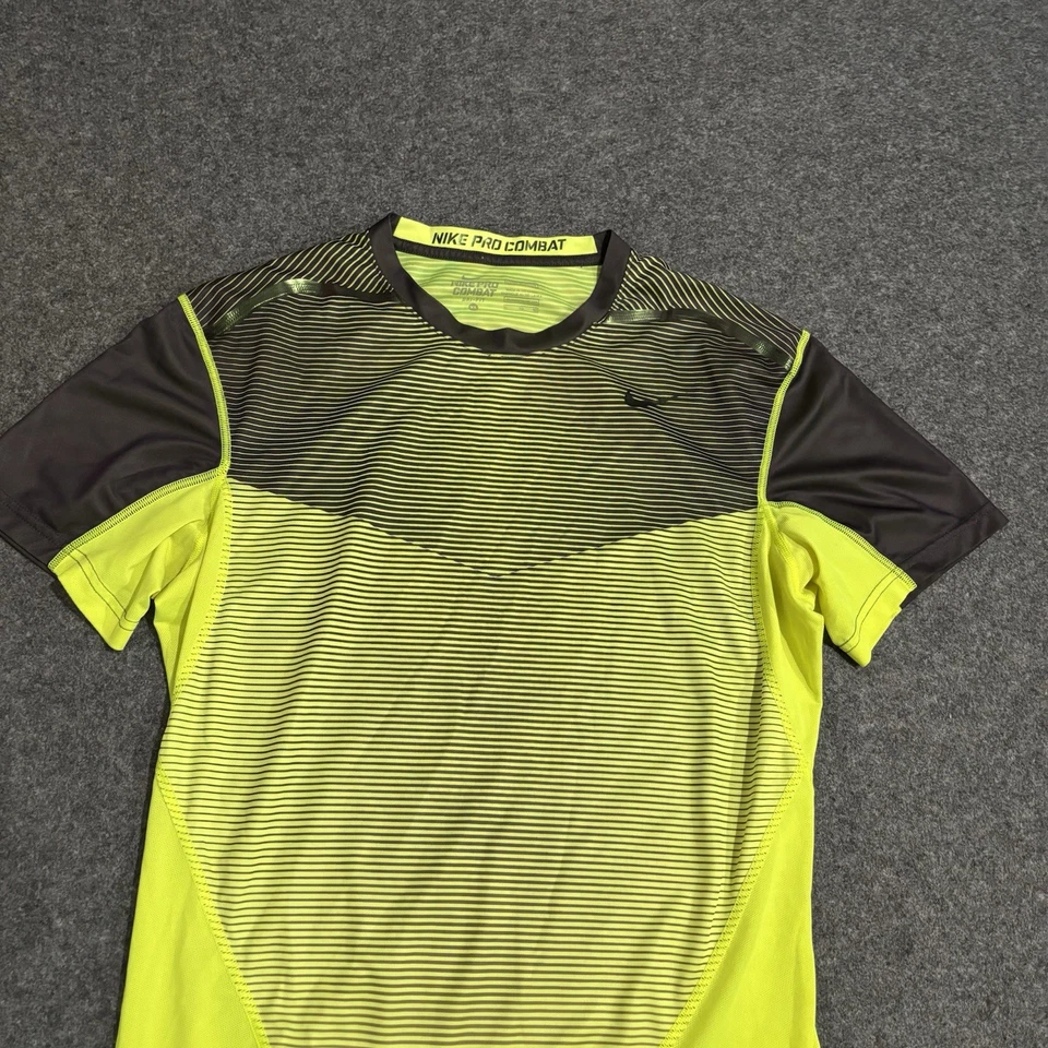 Camisa Nike Pro Combat Hypercool Dri Fit Para Hombre XL Compresión Activa Foto 3 de 4