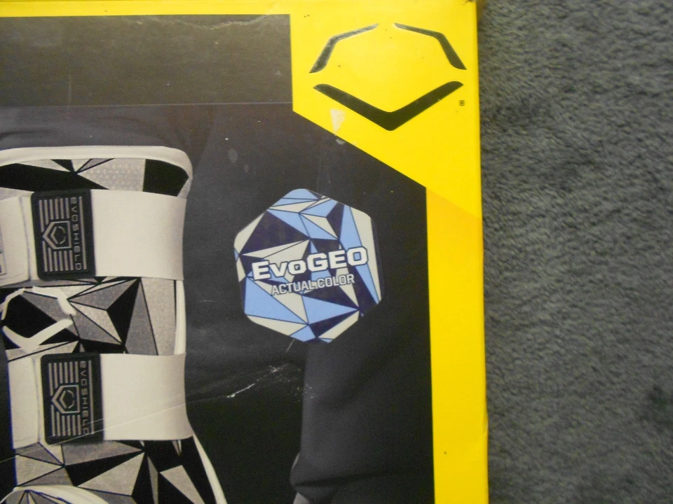 EvoShield Для Взрослых Заказной Формовочный Защитный Ножной Аккумулятор | Синий камуфляж | НОВАЯ Открытая Коробка - Изображение 2 из 4